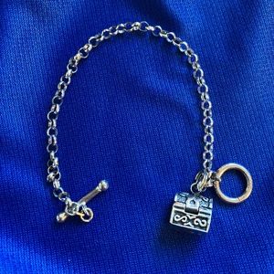 Silver 925 Prayer Box bracelet